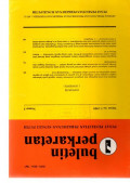 BULETIN PERKARETAN PUSAT PENELITIAN PERKEBUNAN SUNGEI PUTIH TAHUN KE-7, 1989 NOMOR 3