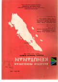 BULETIN PENELITIAN KEHUTANAN (FORESTRY RESEARCH BULLETIN) VOLUME 1, NO.2 JANUARI 1986