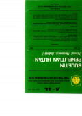 BULETIN PENELITIAN HUTAN ( FOREST RESEARCH BULLETIN ) NO. 524 1990