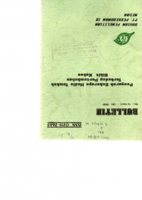 BULLETIN NO: 16 SEPT - OKT 1988 ; PENGARUH BEBERAPA MEDIA TUMBUH TERHADAP PERTUMBUHAN BIBIT KAKAO