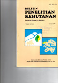 BULETIN PENELITIAN KEHUTANAN