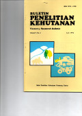 BULETIN PENELITIAN KEHUTANAN