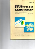 BULETIN PENELITIAN KEHUTANAN