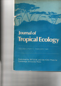 JOURNAL OF TROPICAL ECOLOGY