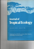 JOURNAL OF TROPICAL ECOLOGY