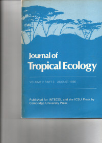 JOURNAL OF TROPICAL ECOLOGY