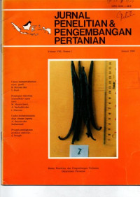 JURNAL PENELITIAN & PENGEMBANGAN PERTANIAN