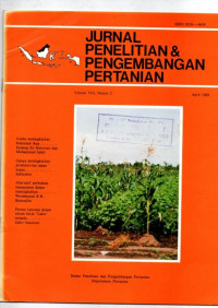 JURNAL PENELITIAN & PENGEMBANGAN PERTANIAN