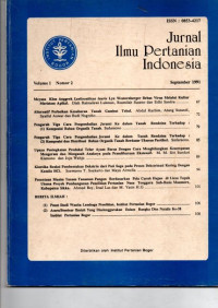 JURNAL ILMU PERTANIAN INDONESIA