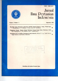 JURNAL ILMU PERTANIAN INDONESIA