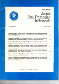 JURNAL ILMU PERTANIAN INDONESIA