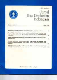 JURNAL ILMU PERTANIAN INDONESIA