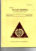 JURNAL TANAH TROPIKA