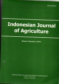 INDONESIAN JOURNAL OF AGRICULTURE