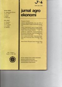 JURNAL AGRO EKONOMI