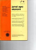 JURNAL AGRO EKONOMI