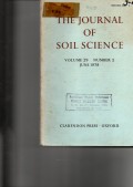 THE JOURNAL OF SOIL SCIENCE
