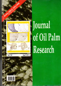 JOURNAL OF OIL PALM RESEARCH