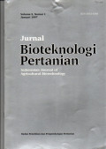 JURNAL BIOTEKNOLOGI PERTANIAN