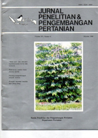 JURNAL PENELITIAN & PENGEMBANGAN PERTANIAN