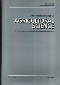 INDONESIAN JOURNAL OF AGRICULTURAL SCIENCE