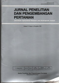 JURNAL PENELITIAN DAN PENGEMBANGAN PERTANIAN