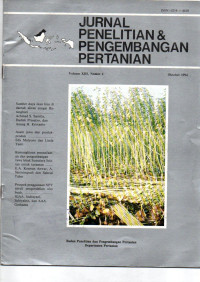 JURNAL PENELITIAN & PENGEMBANGAN PERTANIAN