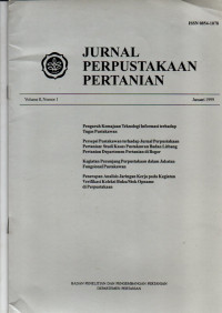 JURNAL PERPUSTAKAAN PERTANIAN