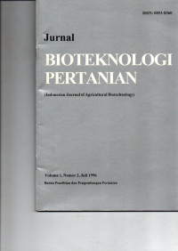 JURNAL BIOTEKNOLOGI PERTANIAN