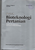 JURNAL BIOTEKNOLOGI PERTANIAN