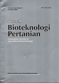 JURNAL BIOTEKNOLOGI PERTANIAN