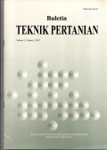 BULETIN TEKNIK PERTANIAN