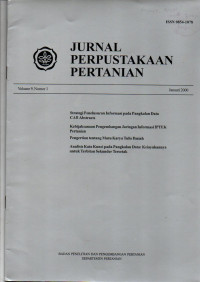 JURNAL PERPUSTAKAAN PERTANIAN