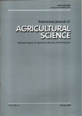 INDONESIAN JOURNAL OF AGRICULTURAL SCIENCE