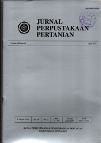 JURNAL PERPUSTAKAAN PERTANIAN