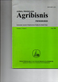 JURNAL PENGKAJIAN AGRIBISNIS PERKEBUNAN. VOL. 2 (1), JUNI 1996