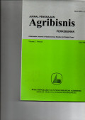 JURNAL PENGKAJIAN AGRIBISNIS PERKEBUNAN. VOL. 2 (1), JUNI 1996