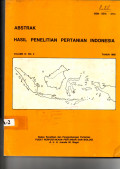 ABSTRAK HASIL PENELITIAN PERTANIAN INDONESIA