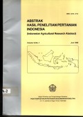 ABSTRAK HASIL PENELITIAN PERTANIAN INDONESIA
