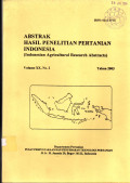 ABSTRAK HASIL PENELITIAN PERTANIAN INDONESIA