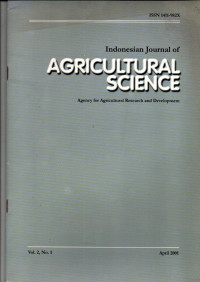 INDONESIAN JOURNAL OF AGRICULTURAL SCIENCE