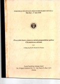 PERESMIAN PELEPASAN PROCECIDOCHARES CONNEXA, MARIHAT, 17 JULI 1995. PROCECIDOCHARES CANNEXA UNTUK PENGENDALIAN GULMA CHROMOLAENA ODORATA