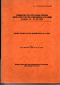 PEMBAHASAN DAN PENYUSUNAN PROGRAM BADAN PENELITIAN DAN PENGEMBANGAN PERTANIAN, SUKABUMI, 18-20 JUNI 1990