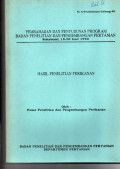 PEMBAHASAN DAN PENYUSUNAN PROGRAM BADAN PENELITIAN DAN PENGEMBANGAN PERTANIAN