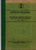 LAPORAN BULANAN, JULI 1985