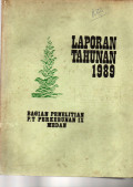 LAPORAN TAHUNAN 1989