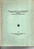 PERANAN PENELITIAN & PENGEMBANGAN PEMBANGUNAN JANGKA PANJANG TAHAP ii PENELITIAN PERKEBUNAN