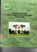 LAPORAN TAHUNAN. PUSAT PENELITIAN KELAPA SAWIT TAHUN 1996