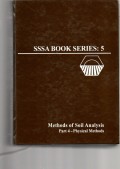 SSSA BOOK SERIES: 5. METHODS OF SOIL ANALYSIS. PART 4-PHYSICAL METHODS