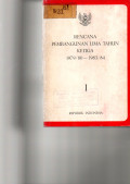 RENCANA PEMBANGUNAN LIMA TAHUN KETIGA 1979/80-1983/84. I